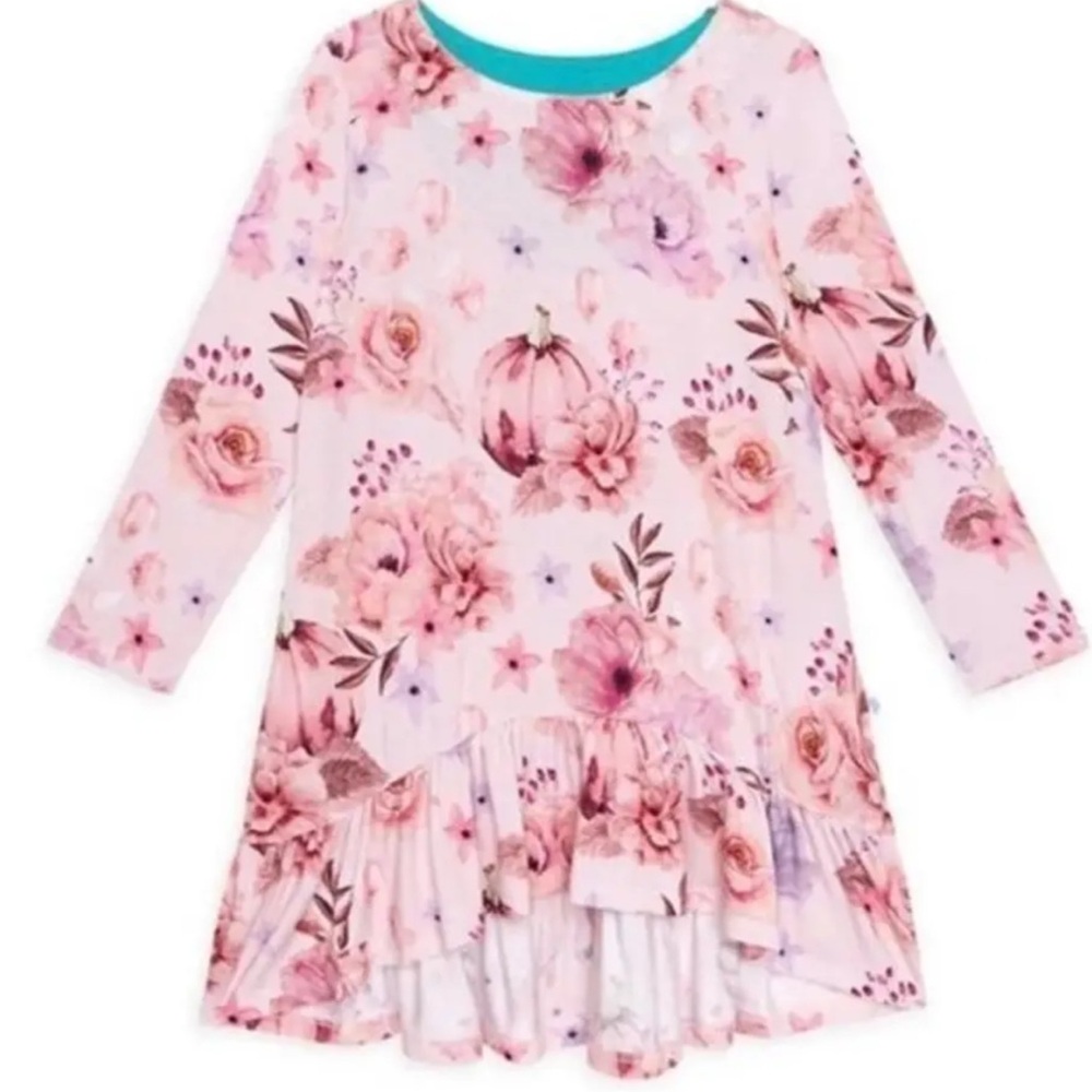 2t Posh Peanut hi-low pumpkin Danielle Pastel Long Sleeve Dress